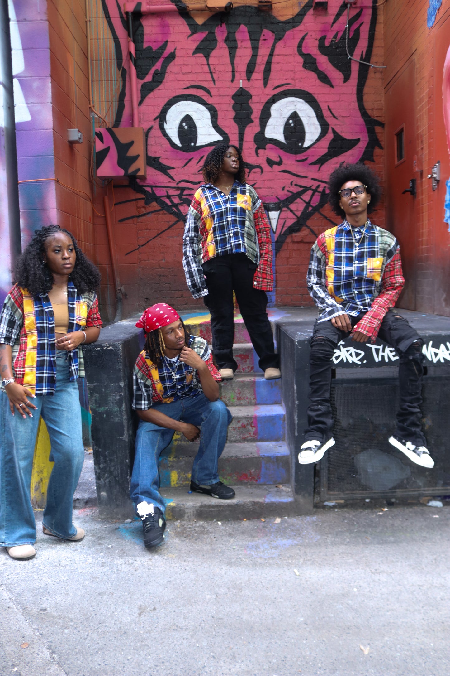 Vivid Stitch Flannel