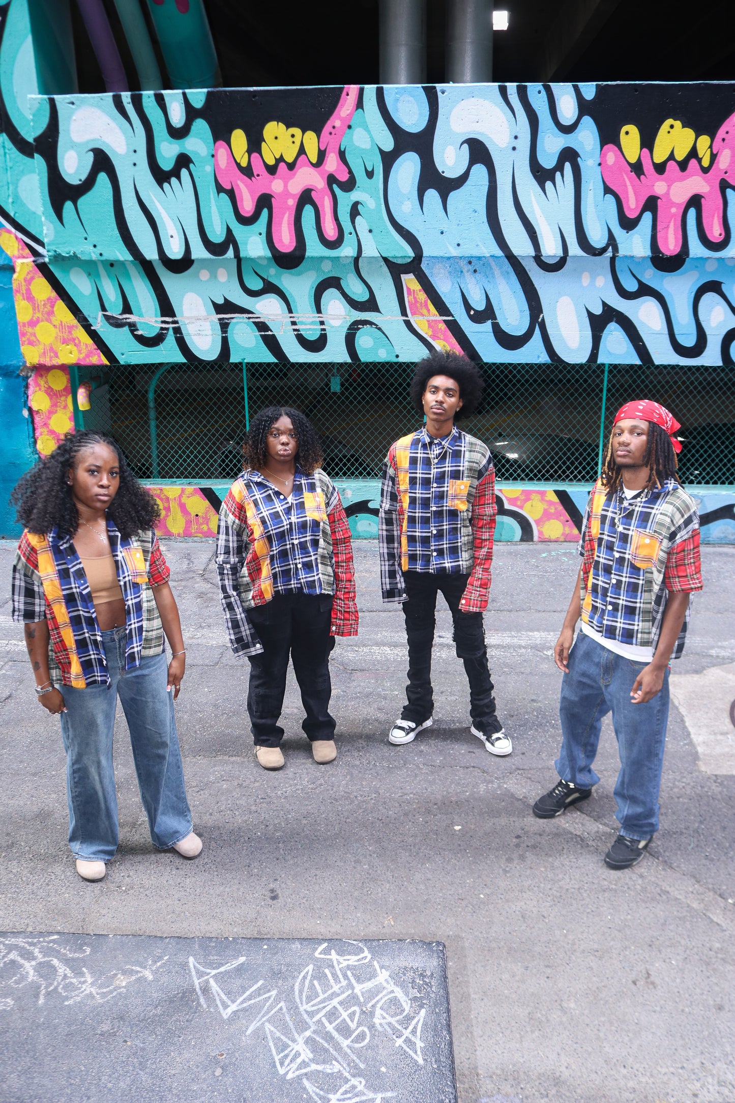 Vivid Stitch Flannel