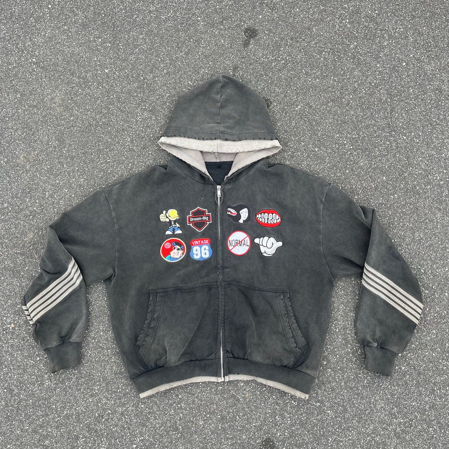 Double Down Zip up