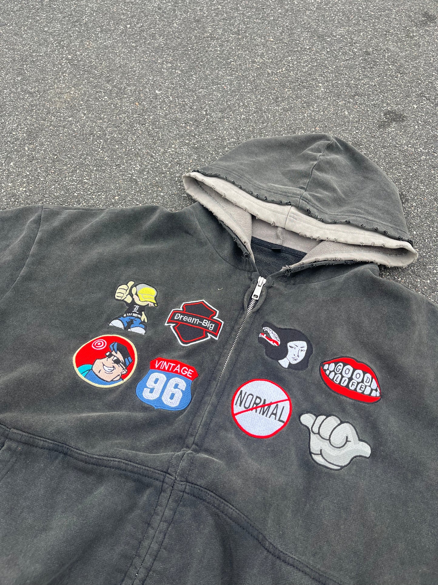 Double Down Zip up