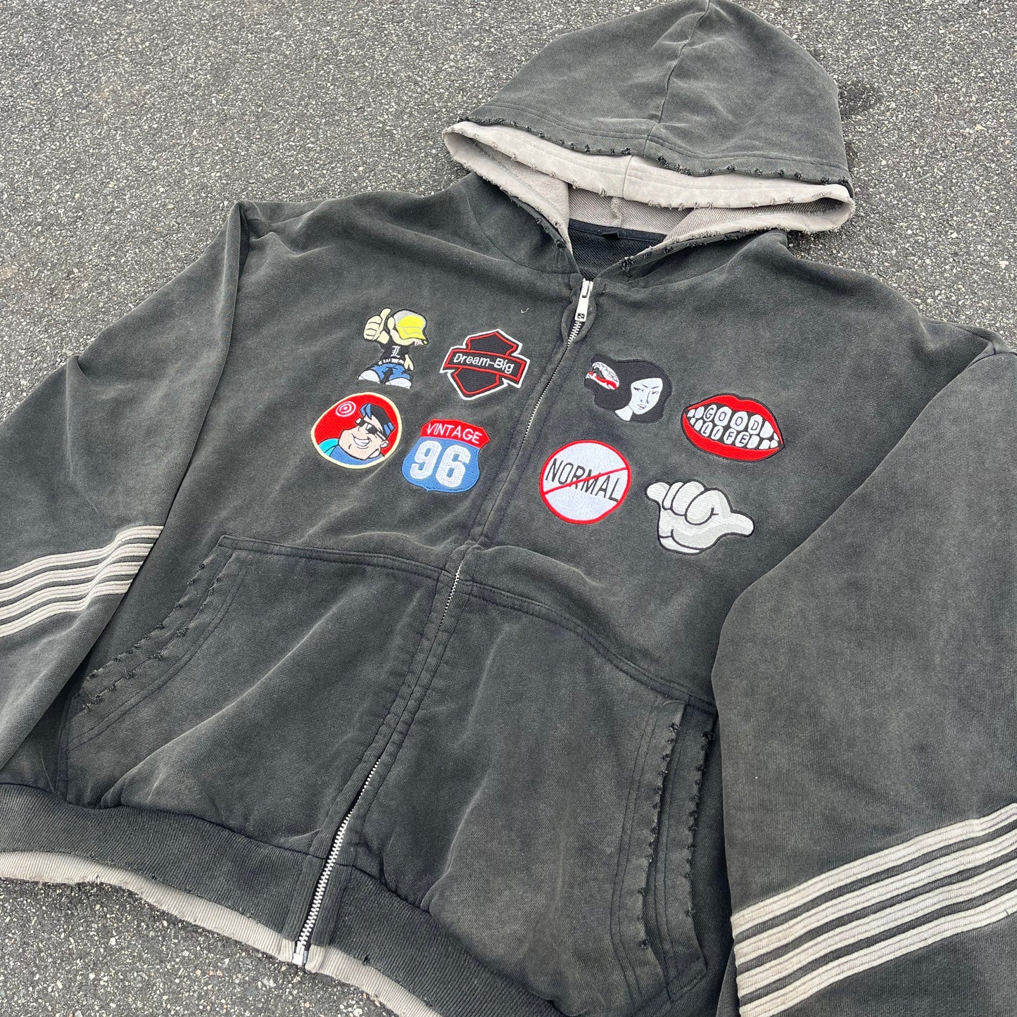 Double Down Zip up